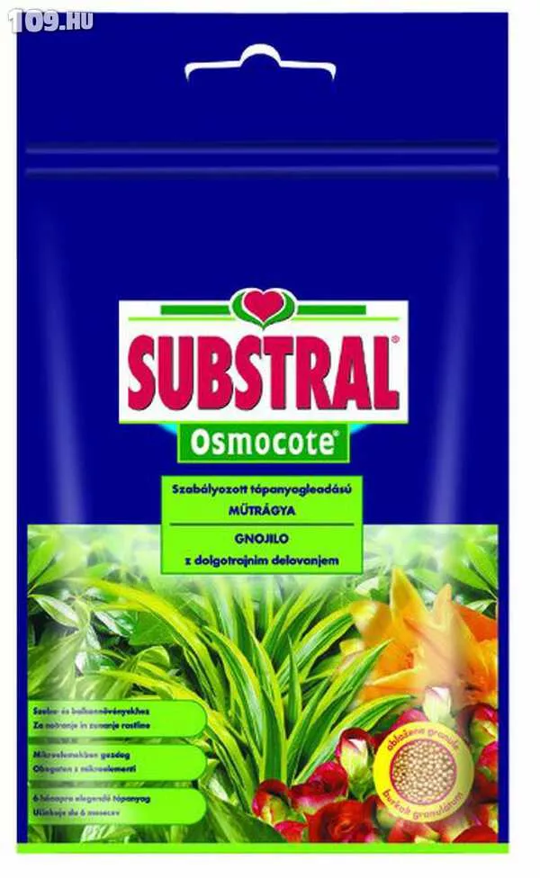 Substral  Osmocote hosszú hatástartamú virágtrágya balkonnövényekhez (300 g)